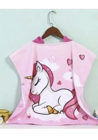 Lolliboomkids Hulk Pamuk Plaj Havlusu Pembe
