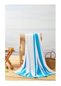 Ender Home Pamuk Plaj Havlusu Turkuaz