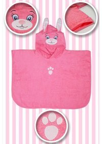 Helenito Pamuk Plaj Havlusu Pembe