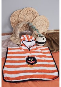 Bonjardinhome Pamuk Plaj Havlusu Kırmızı