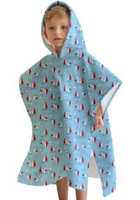 C&City Polyester Plaj Havlusu Turkuaz