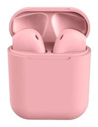 Polygold I12 Tws Kulak İçi Kablosuz Bluetooth Kulaklık Pembe