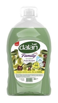 Dalan Zeytinyağlı Sıvı Sabun 4x3 lt