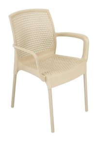 Mandella Kollu Rattan 2 Adet Bahçe Sandalyesi