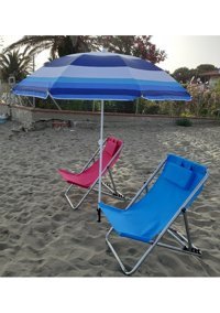 Depolife Kollu Katlanabilir Metal 4 Adet Bahçe Sandalyesi