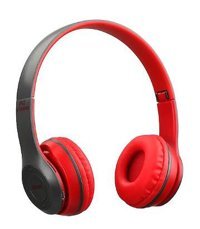 Megatech St-3 P47 Kulak Üstü Kablosuz Bluetooth Kulaklık Kırmızı