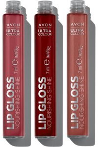 Avon Ultra Color Wisteria Glow-Peony Blush-Gleaming Guava Nemlendiricili Işıltılı Dudak Parlatıcısı