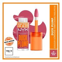 Nyx Makeup Duck Plump 09 Strike A Rose Nemlendiricili Dolgunlaştırıcı Dudak Parlatıcısı