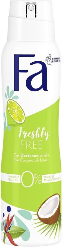 Fa Freshly Free Sprey Deodorant