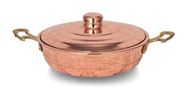 Saint Belisama Emirgan Bakır 16 cm 2 Parça Tava
