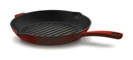 Korkmaz Casta Kırmızı Döküm 28 cm Tava