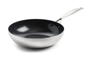 Greenpan Geneva Thermolon Seramik 28 cm Wok Tava