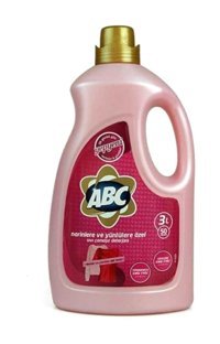 Abc Narinler ve Yünlüler 50 Yıkama Tüm Renkler İçin Sıvı Deterjan 3 lt