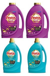 Peros Renk Uzmanı Kolajen Serum Etkisi 50 Yıkama Renkliler İçin Sıvı Deterjan 4x3 lt