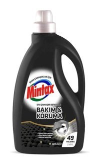 Mintax Bakım ve Koruma 49 Yıkama Siyahlar İçin Sıvı Deterjan 2.69 lt