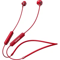 Lenovo Sh1 Boyun Askılı Kablosuz Bluetooth Kulaklık Kırmızı