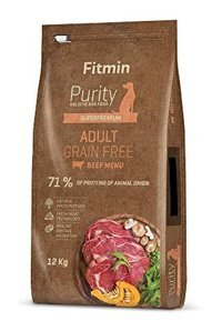 Fitmin Purity Gf Sığır Etli Tüm Irklar Yetişkin Köpek Maması 12 Kg