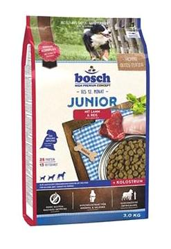 Bosch Kuzu Etli Pirinçli Küçük Irk Yavru Köpek Maması 3 Kg