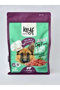 Keyf Kuzu Etli Pirinçli Büyük Irk Yetişkin Köpek Maması 1.5 Kg