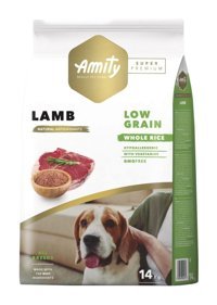 Amity Super Premium Kuzu Etli Tüm Irklar Yetişkin Köpek Maması 14 Kg