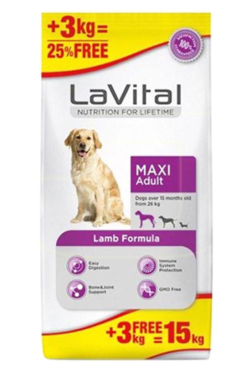 Lavital Maxi Kuzu Etli Büyük Irk Yetişkin Köpek Maması 36 Kg