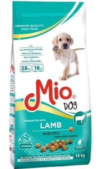 Mio Premium Quality Kuzu Etli Tüm Irklar Yavru Köpek Maması 15 Kg