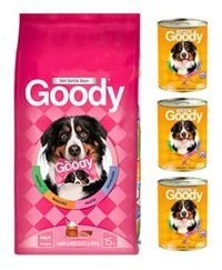 Goody Kuzu Etli Pirinçli Tüm Irklar Yetişkin Köpek Maması 15 Kg