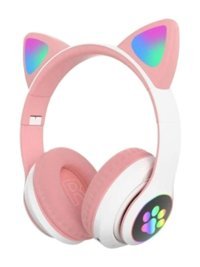 Reeltech Stn 28 Kulak Üstü Kablosuz Bluetooth Kulaklık Pembe