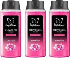 Papilion Lotus Çiçeği Duş Jeli 3x400 ml