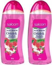 Saloon Ahududu Orkide Duş Jeli 2x500 ml