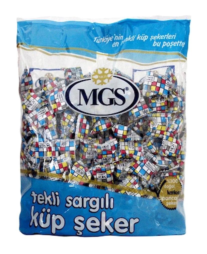 MGS Tekli Sargılı Beyaz Küp Şeker 2x750 gr