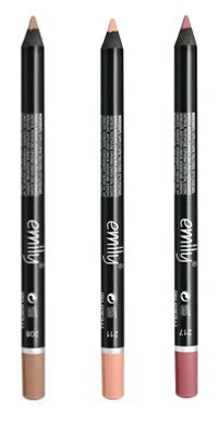 Emily 3 'lü Set No:208-211-217 Mat Dudak Kalemi Çok Renkli
