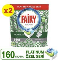 Fairy Platinum Kokulu Tablet Bulaşık Makinesi Deterjanı 160 Adet