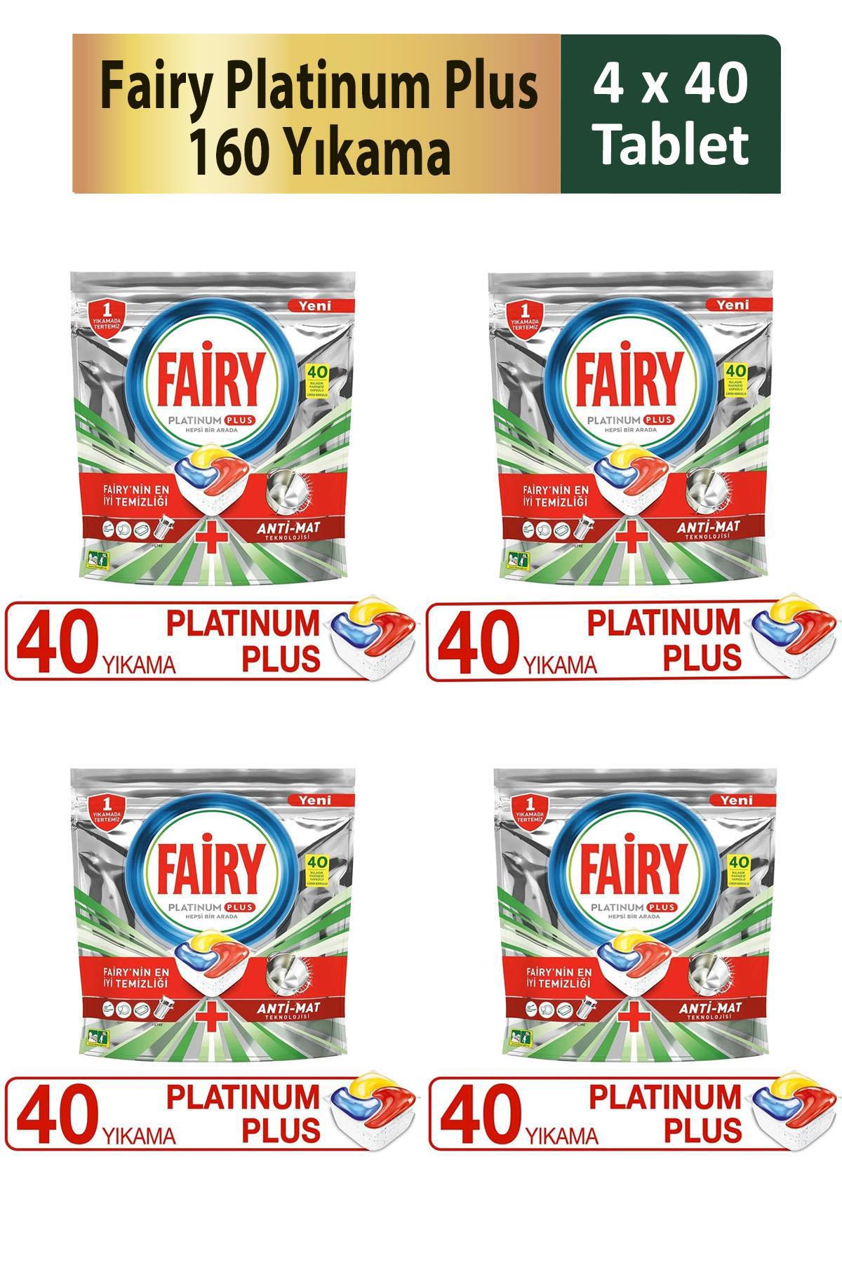 Fairy Kokulu Tablet Bulaşık Makinesi Deterjanı 4x40 Adet
