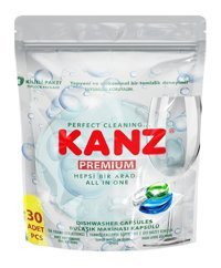 Kanz Kokulu Tablet Bulaşık Makinesi Deterjanı 30 Adet