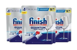 Finish Kokulu Tablet Bulaşık Makinesi Deterjanı 3x72 Adet