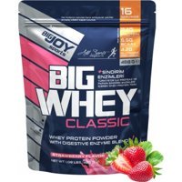 Bigjoy Doypack Big Whey Classic Çilekli Whey Protein Protein Tozu 488 gr
