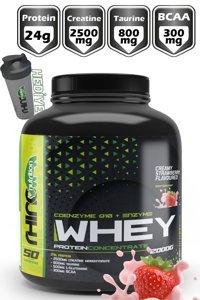 Rhino Nutrition Çilekli Whey Protein Protein Tozu 2 kg