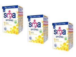 Sma Optipro Laktozlu Probiyotikli 1 Numara Bebek Sütü 3x1 kg