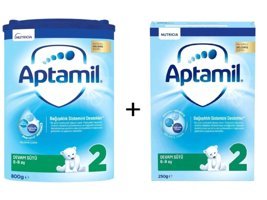 Aptamil Laktozsuz Tahılsız Probiyotikli 2 Numara Devam Sütü 1.05 kg