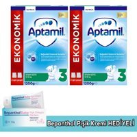 Aptamil Laktozlu Probiyotikli 3 Numara Devam Sütü 2x1.2 kg