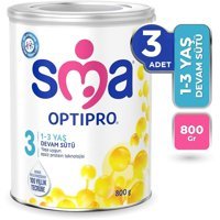 Sma Optipro Laktozlu 3 Numara Devam Sütü 3x800 gr