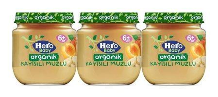 Hero Baby Glutensiz Karışık Meyveli Kavanoz Maması 3x120 gr