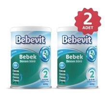 Bebevit Laktozlu Probiyotikli 2 Numara Devam Sütü 2x400 gr