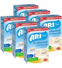 Ari Laktozlu Tahıllı Pirinç Unlu Probiyotikli Kaşık Maması 6x500 gr