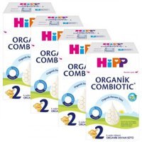 Hipp Combiotic Laktozlu Glutensiz Organik Probiyotikli 2 Numara Devam Sütü 4x600 gr