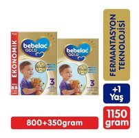 Bebelac Gold 3 Numara Devam Sütü 800+350 gr