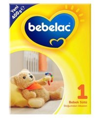 Bebelac Laktozlu 1 Numara Bebek Sütü 24x400 gr