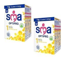 Sma Optipro Laktozlu Probiyotikli 1 Numara Bebek Sütü 2x1 kg