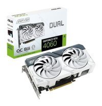 Asus Dual White RTX 4060 OC 8 GB GDDR6 PCI-Express 4.0 DirectX 12 Ultimate 2 Fanlı 128 Bit Nvidia Ekran Kartı